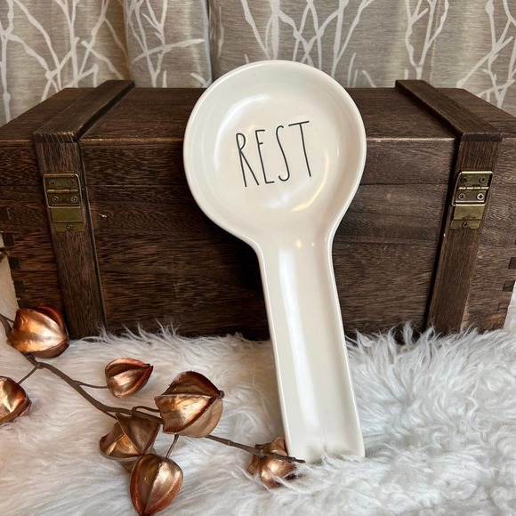 RAE DUNN SPOON REST KITCHEN NEW RD HTF HOME - Picture 4 of 4